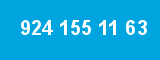 924 155 11 63 924 155 11 63